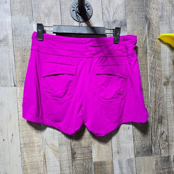Athleta Magenta Fun In The Sun Swim Shorts - Picture 3 of 6